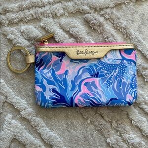 Lilly Pulitzer Multicolor Keychain Wallet